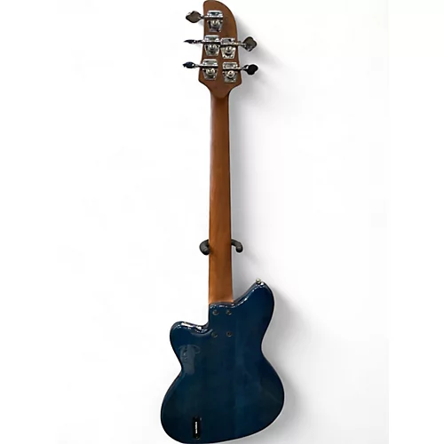 Used Ibanez tmb405 Cosmic Blue Starburst Electric Bass Guitar Cosmic Blue Starburst
