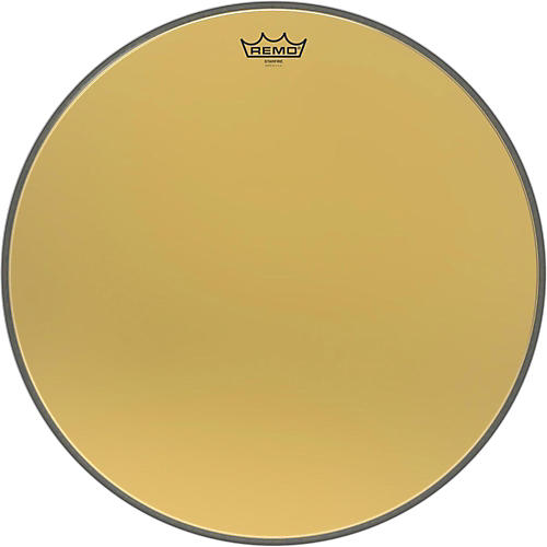 Remo Ambassador Starfire Gold Bass Drumhead 18 in.