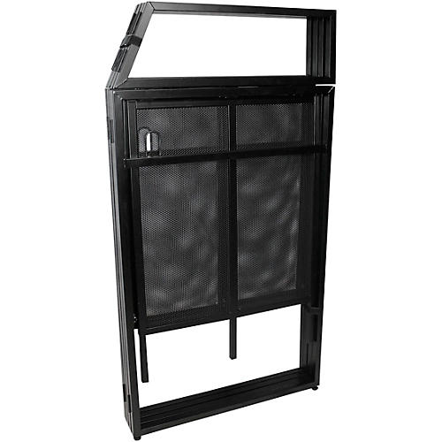 ProX XF-MESA MK2 DJ Booth Facade with Black & White Scrims