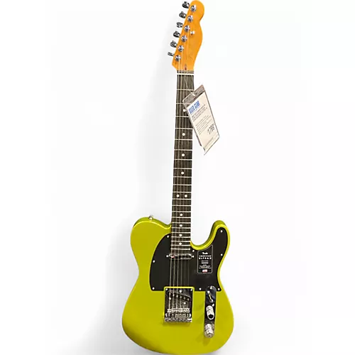 Used 2024 Fender American Ultra Telecaster II SOLAR FLARE Solid Body Electric Guitar SOLAR FLARE