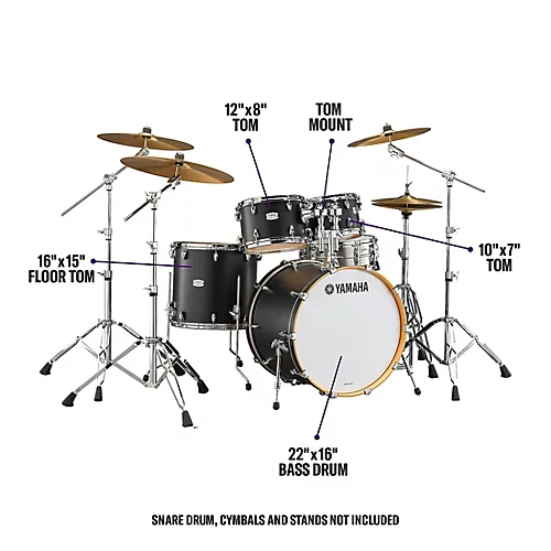 Yamaha Tour Custom Maple 4-Piece Shell Pack With 22