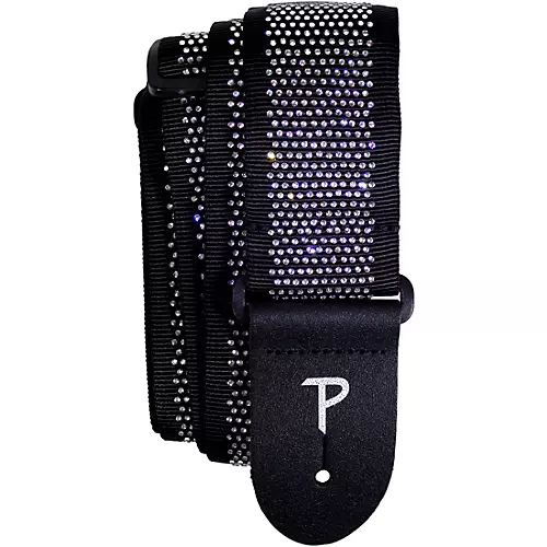 Perri's Tubular Guitar Strap Rhinestones 2 in.