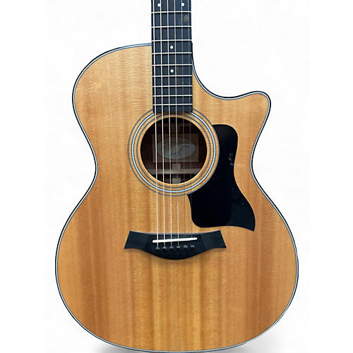 Used 2016 Taylor 314CE Natural Acoustic Electric Guitar Natural