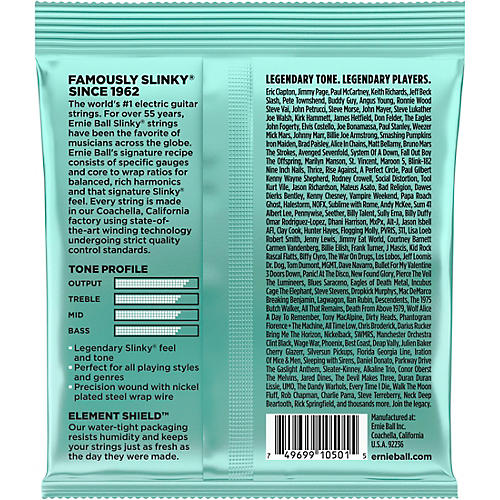 Ernie Ball Mondo Slinky 2211 (10.5-52) Nickel Wound Electric Guitar Strings