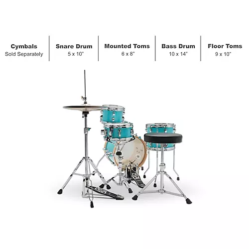 TAMA Club-JAM Flyer 4-Piece Shell Pack With 14