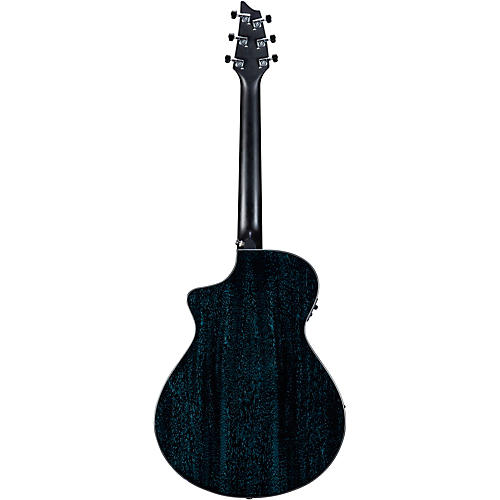 Breedlove Rainforest S African Mahogany Concert Acoustic-Electric Guitar Midnight Blue