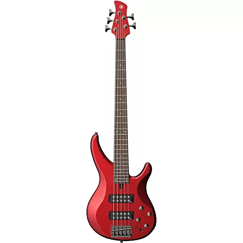 Yamaha TRBX305 5-String Electric Bass Candy Apple Red Rosewood Fretboard
