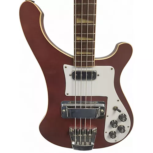 Vintage 1974 Rickenbacker 4001 Fireglo Electric Bass Guitar Fireglo