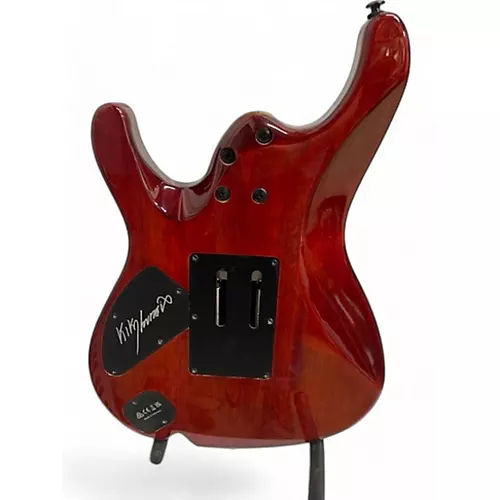 Used Ibanez KIKO10BP Trans Gray Burst Solid Body Electric Guitar Trans Gray Burst