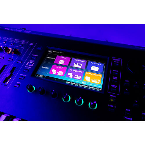 Roland FANTOM-7 Workstation With DP-10 Pedal and Z Stand
