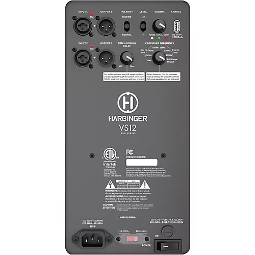 Harbinger VARI VS12 12