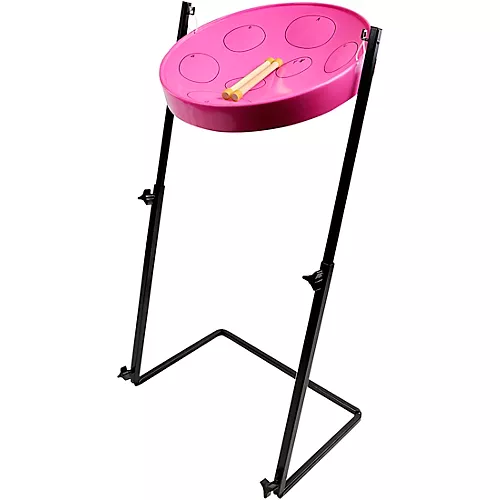 Panyard Jumbie Jam Steel Drum Kit with Metal Z-Floor Stand Silver