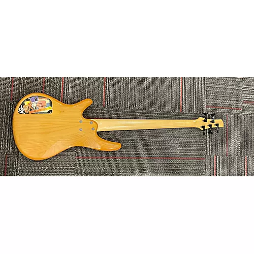 Used 1998 Ibanez SR405 5 String Natural Electric Bass Guitar Natural
