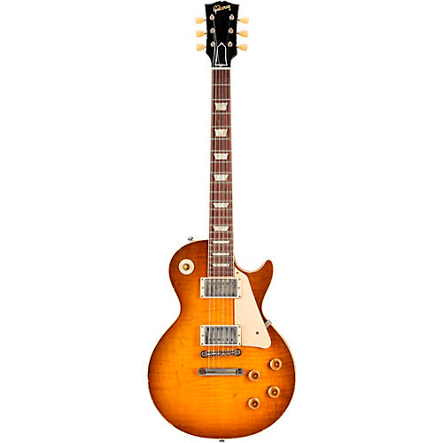Gibson Custom Murphy Lab 1959 Les Paul Standard Reissue Heavy Aged Electric Guitar Green Lemon Fade