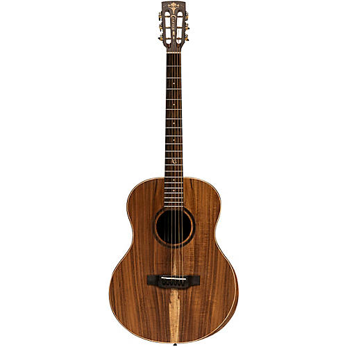 CRAFTER Big Mino All-Koa Left-Handed Acoustic-Electric Guitar Natural