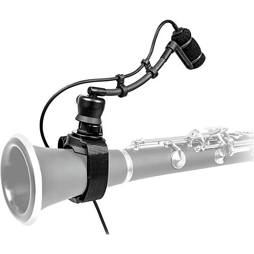 Audio-Technica ATM350W Cardioid Condenser Instrument Microphone with Woodwind Mounting System (5