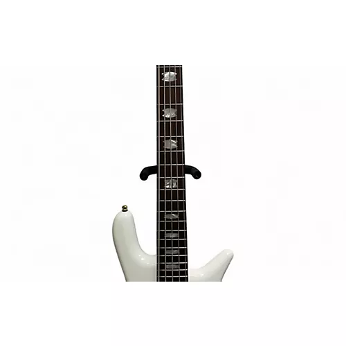Used Spector Euro 5 Classic Electric Bass Guitar White