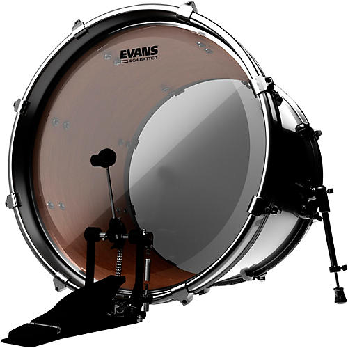 EVANS EQ4 Batter Clear Bass Drum Head 20 in.