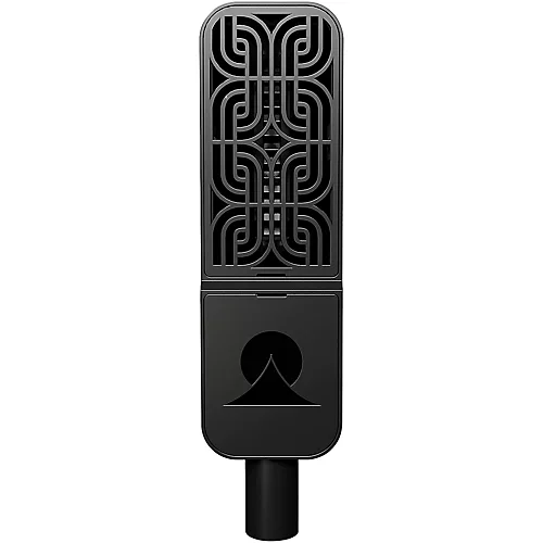 Ohma World Motif Ribbon Microphone White & Stainless Steel