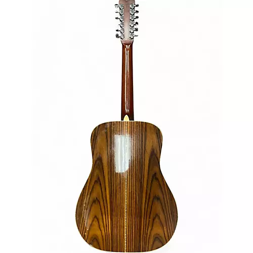 Used Fender F-80-12 Natural 12 String Acoustic Guitar Natural