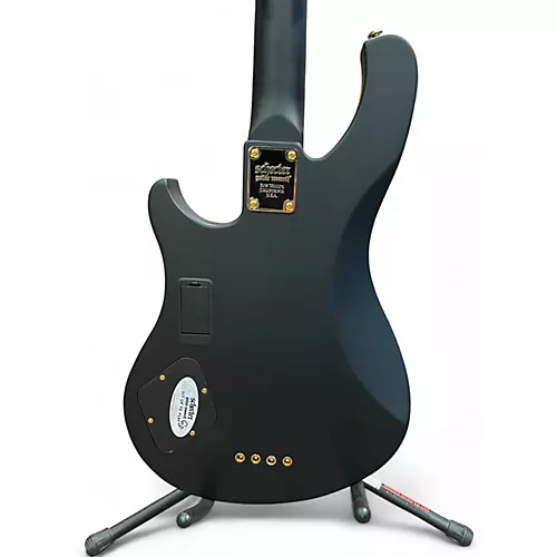 Used Schecter Guitar Research Johnny Christ Signature Satin Black Electric Bass Guitar Satin Black