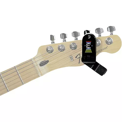 D'Addario Equinox USB Rechargeable Headstock Tuner Black