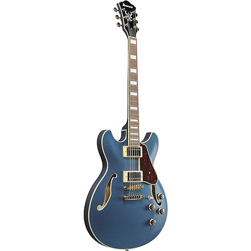 Ibanez Artcore AS73G Semi-Hollow Electric Guitar Moonstone Silver Flat