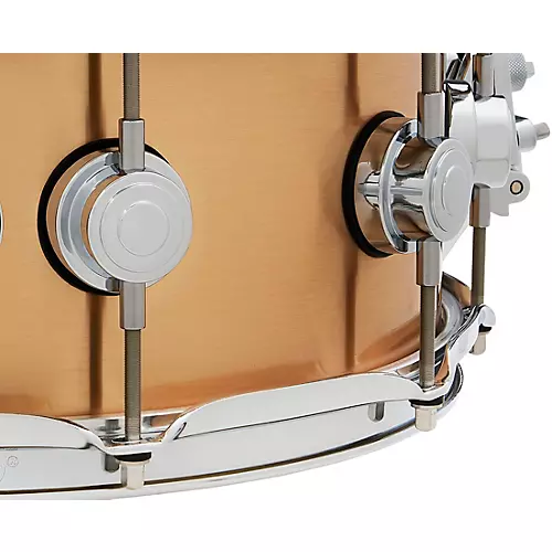 DW Collector's Series 3 mm Brushed Bronze Snare Drum 14 x 6.5 in.