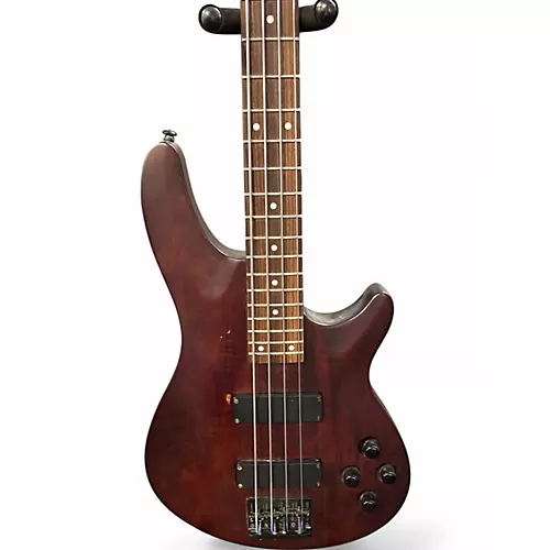 Used Schecter Guitar Research Omen 4 String Natural Electric Bass Guitar Natural