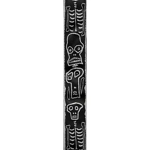 D'Addario Joe Satriani Nylon Guitar Strap Red/White Up In Flames