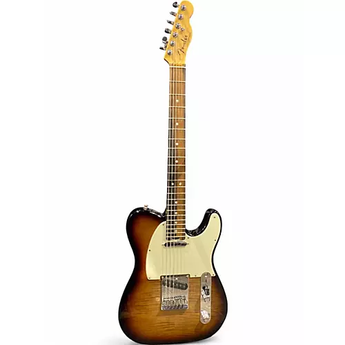 Used Fender American Elite Telecaster Ebony Solid Body Electric Guitar Ebony