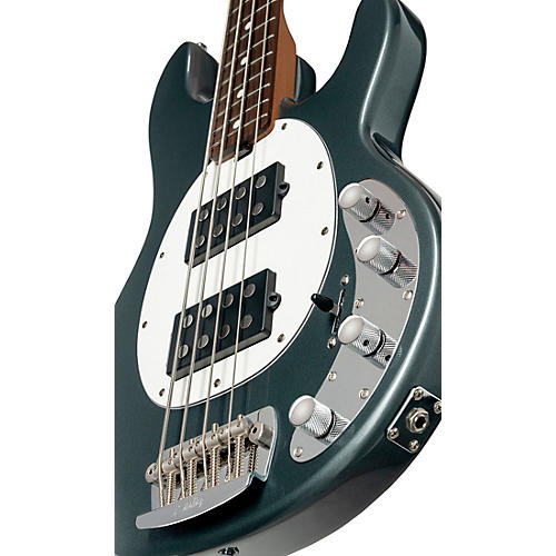 Sterling by Music Man StingRay RAY34 HH Bass Charcoal Frost