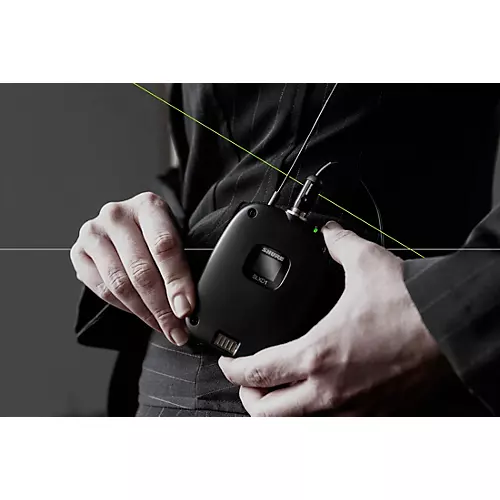 Shure SLXD14/UL4B Wireless System With UniPlex Cardioid Lavalier Microphone Band J52