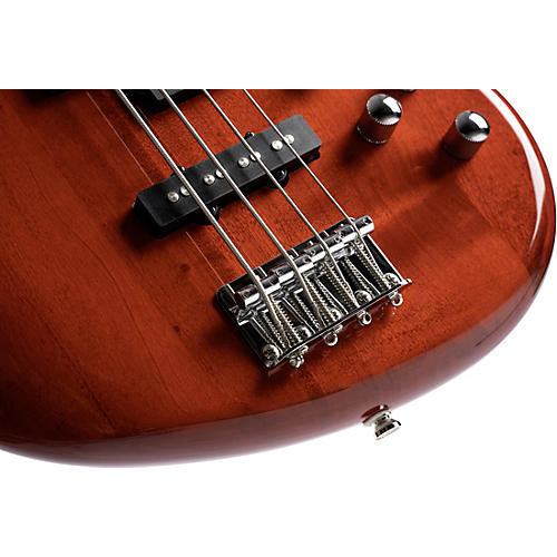 Cort Action Bass Plus Electric Bass Transparent Red