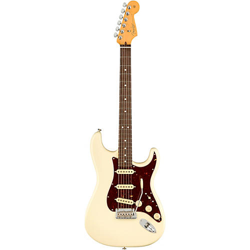 Fender American Professional II Stratocaster Rosewood Fingerboard Electric Guitar Olympic White