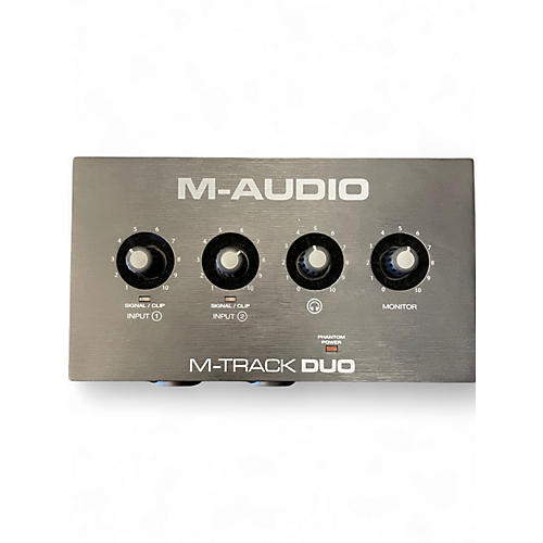 Used M-Audio M-Track Duo Audio Interface