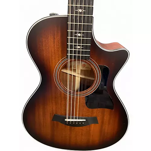 Used Taylor 362ce Mahogany 12 String Acoustic Electric Guitar Mahogany
