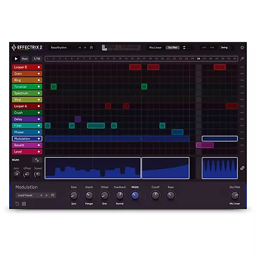 SUGAR BYTES Effectrix2 Multi-Effects Plug-in (Download)