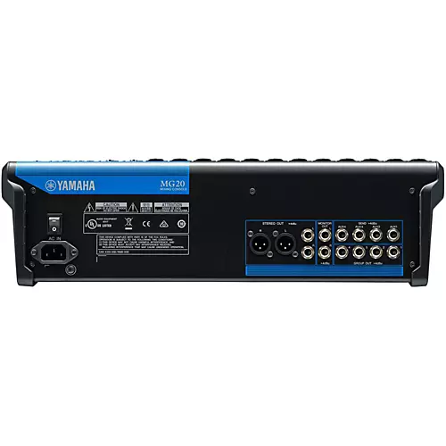 Yamaha MG20 20-Channel Mixer With Compression