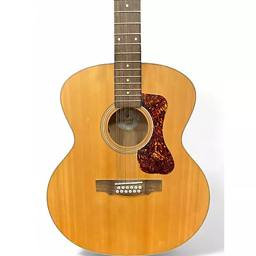 Used Guild fF-2512E Natural 12 String Acoustic Electric Guitar Natural