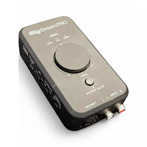 Used IK Multimedia iRig stream pro