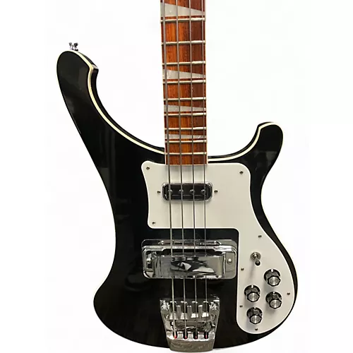 Used 2015 Rickenbacker 4003S jetlgo black Electric Bass Guitar jetlgo black