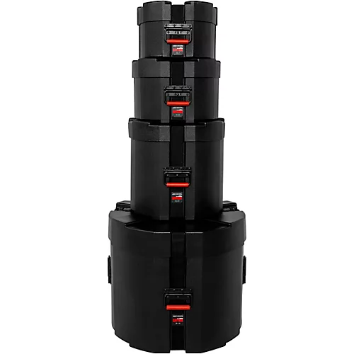 Gator Grooves Jazz Fusion Drum Case Pack Black