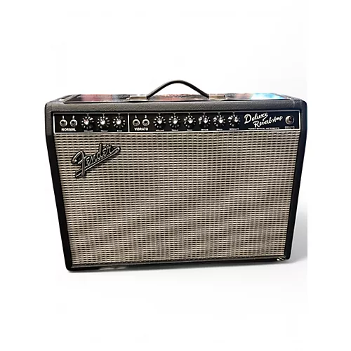 Used Fender 1965 Deluxe Reverb 22W Tube Guitar Amp Head