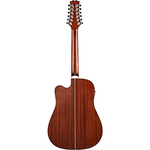 Mitchell T331-TCE-BST Terra 12-String Acoustic-Electric Dreadnought Mahogany Top Guitar Edge Burst