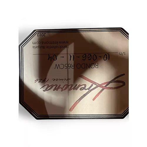 Used Kremona Rondo R65CW Natural 12 String Acoustic Electric Guitar Natural