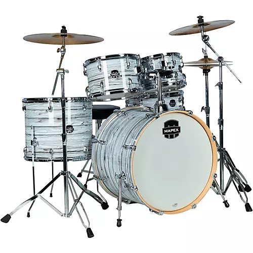 Mapex Venus Complete 5-Piece Drum Set With Hardware & Cymbals Redwood