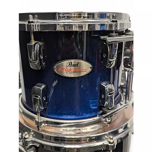 Used Pearl 4 Piece Reference Series ULTRA BLUE FADE Drum Kit ULTRA BLUE FADE