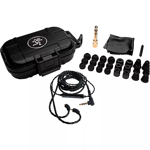 Mackie MP-320 In-Ear Monitors With Triple Dynamic Drivers Clear