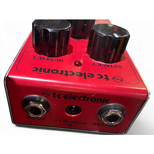 Used TC Electronic Nether Octaver Effect Pedal